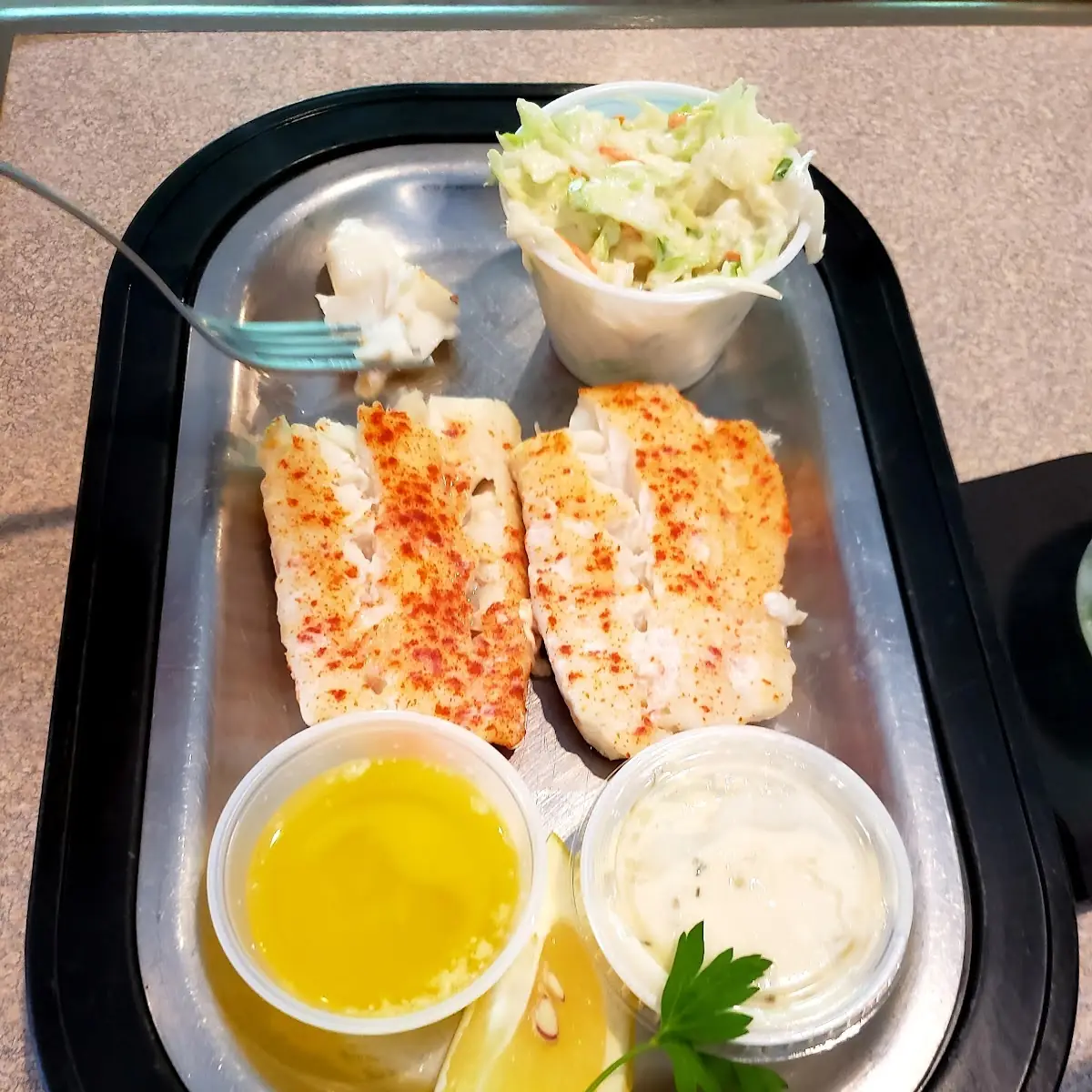 Baked Friday Night Fish Fry