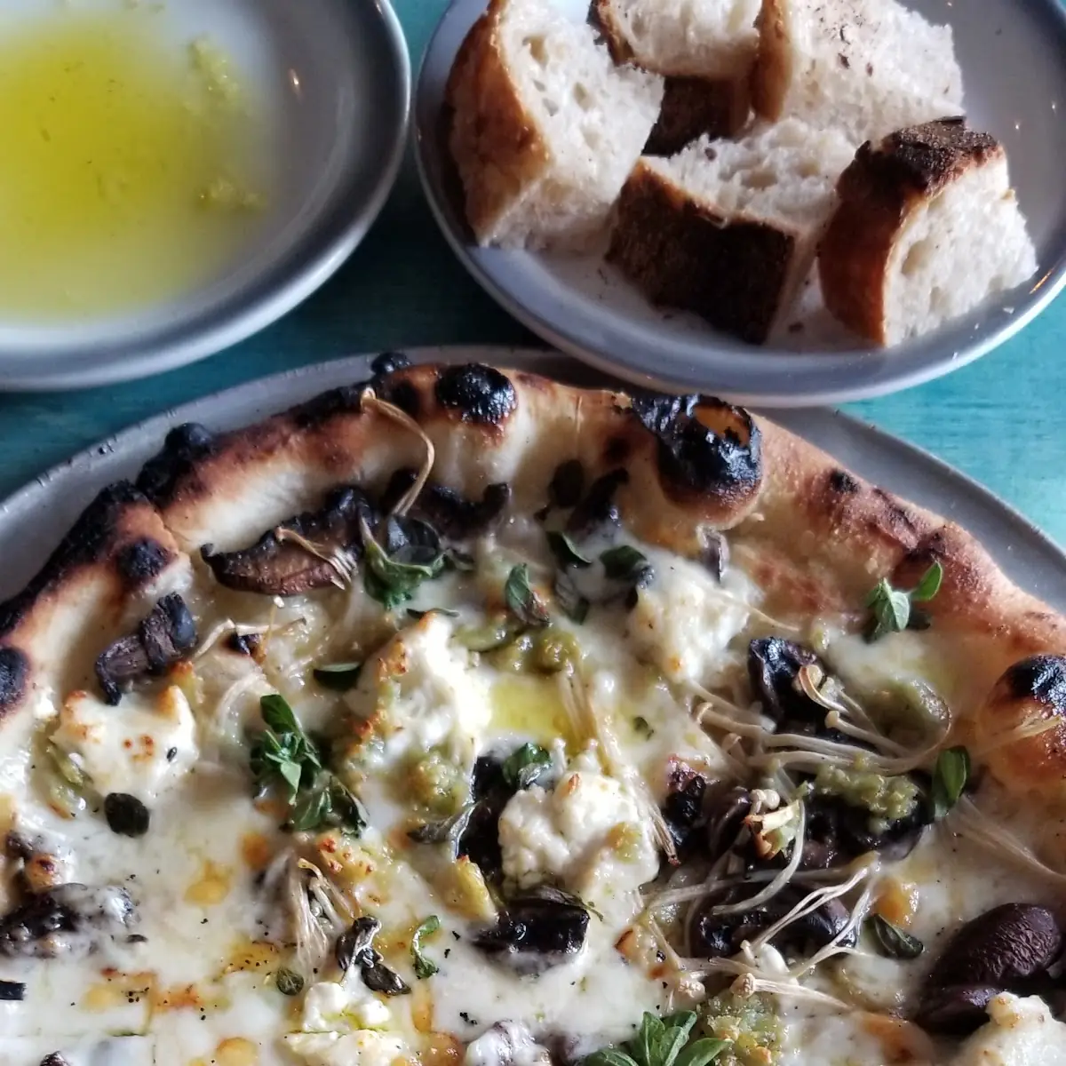 Mushroom Pizza