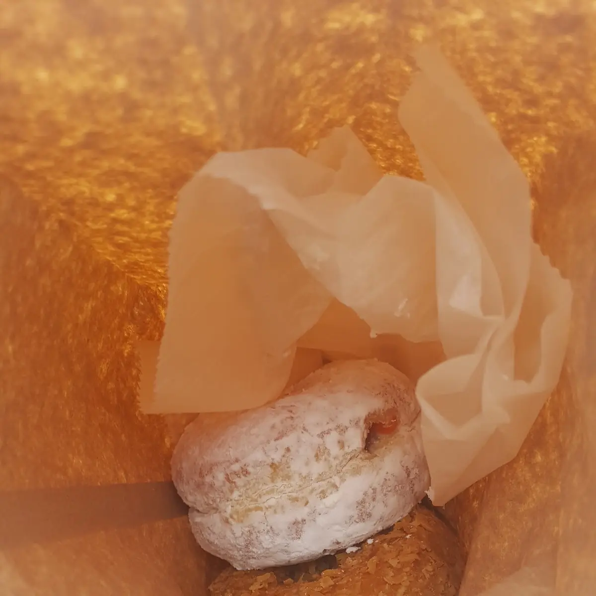 Coco Tostado Y Guava Donuts
