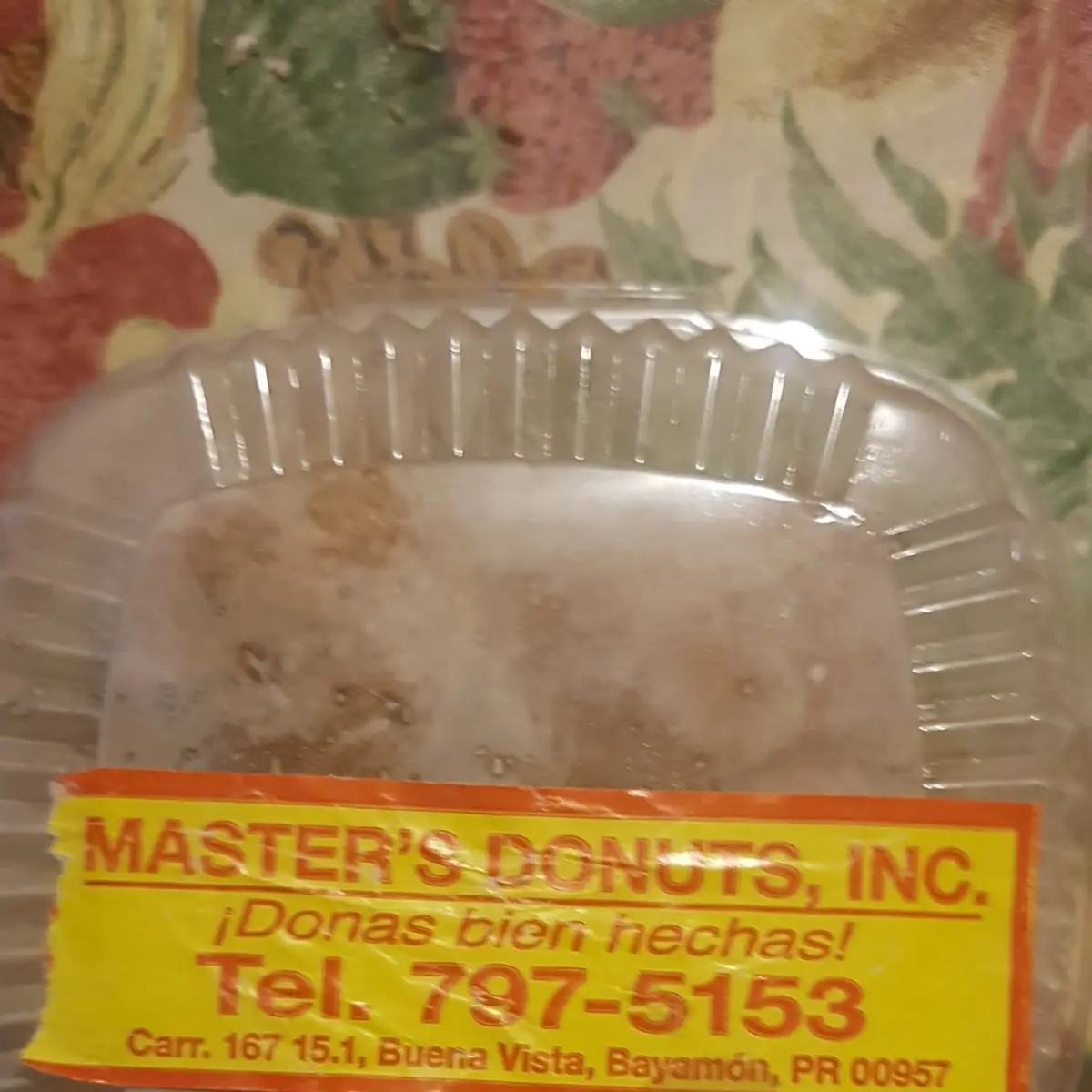 Mini Donuts Ball Plastic Plates