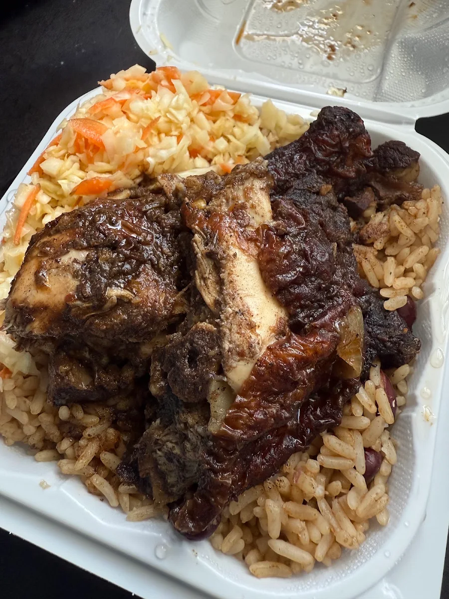 Oxtail Gravy and Coleslaw, Jerk It Up