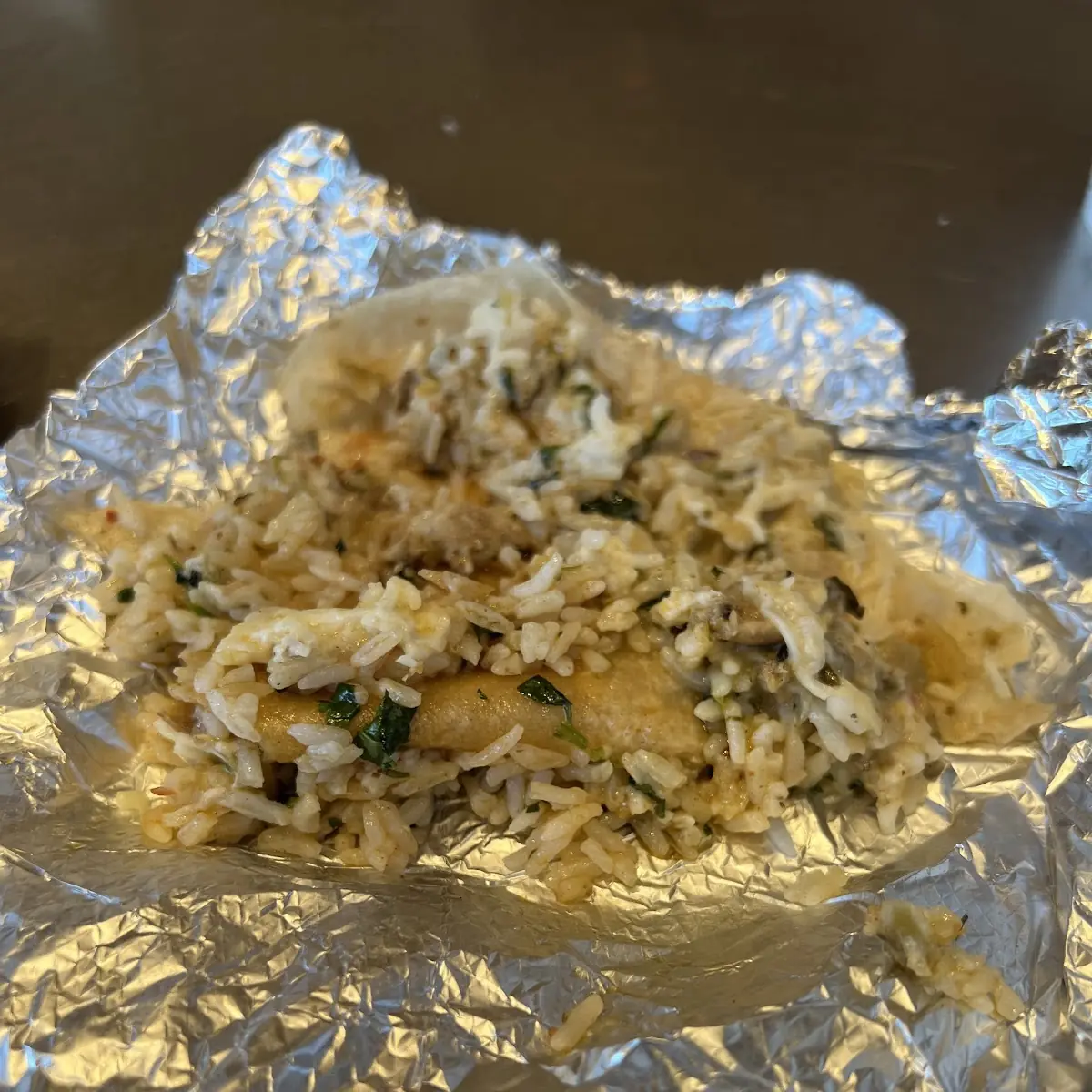 Chipotle Honey Chicken Burrito