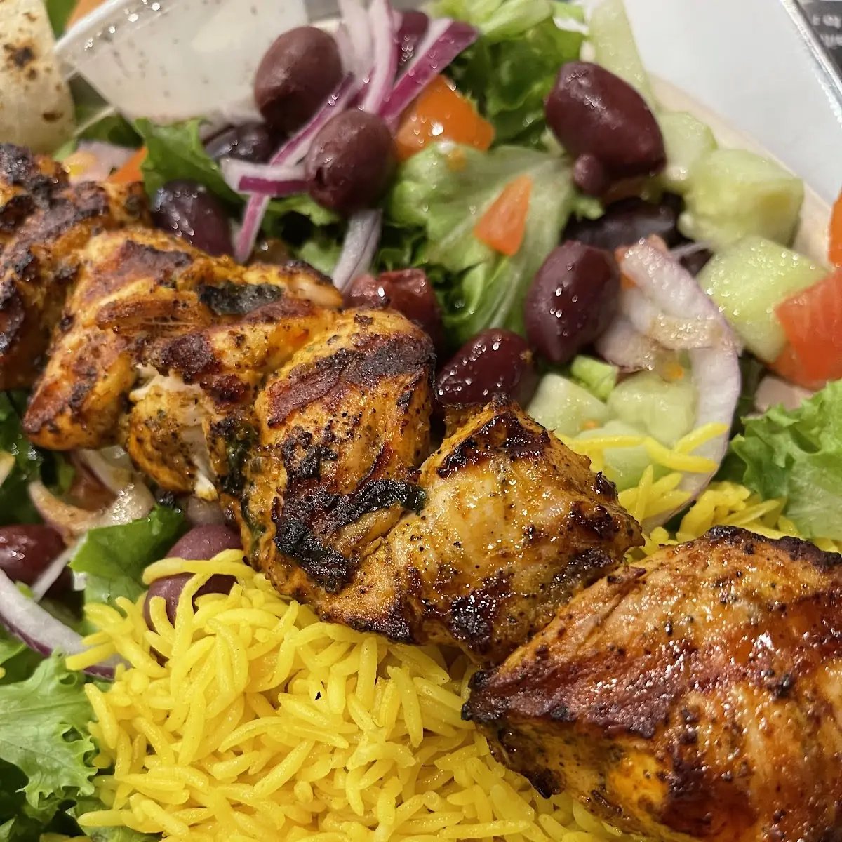 Chicken Kebab Plate