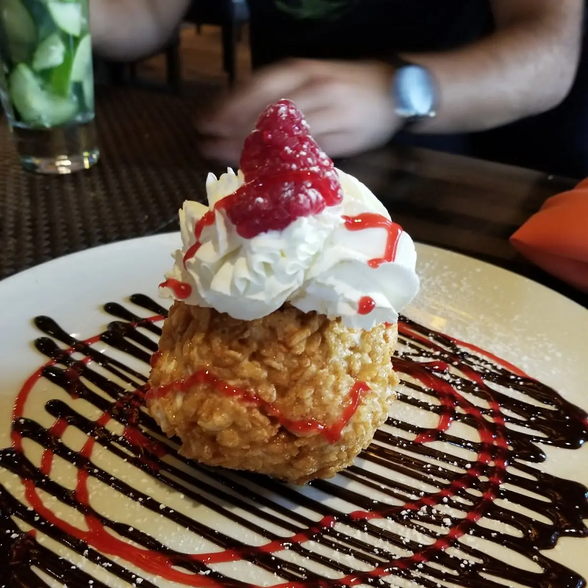 Deep-Fried Ice Cream