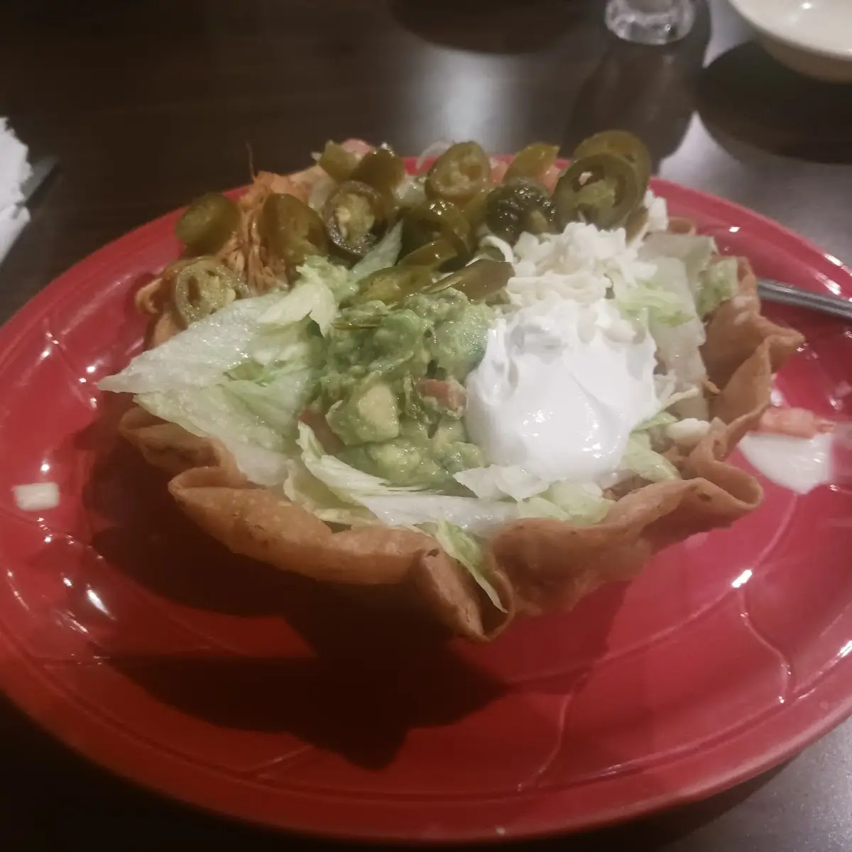 Lunch Taco Salad (Steak)
