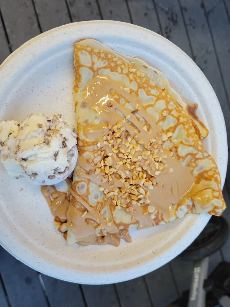 Peanut Butter Blast Crepe