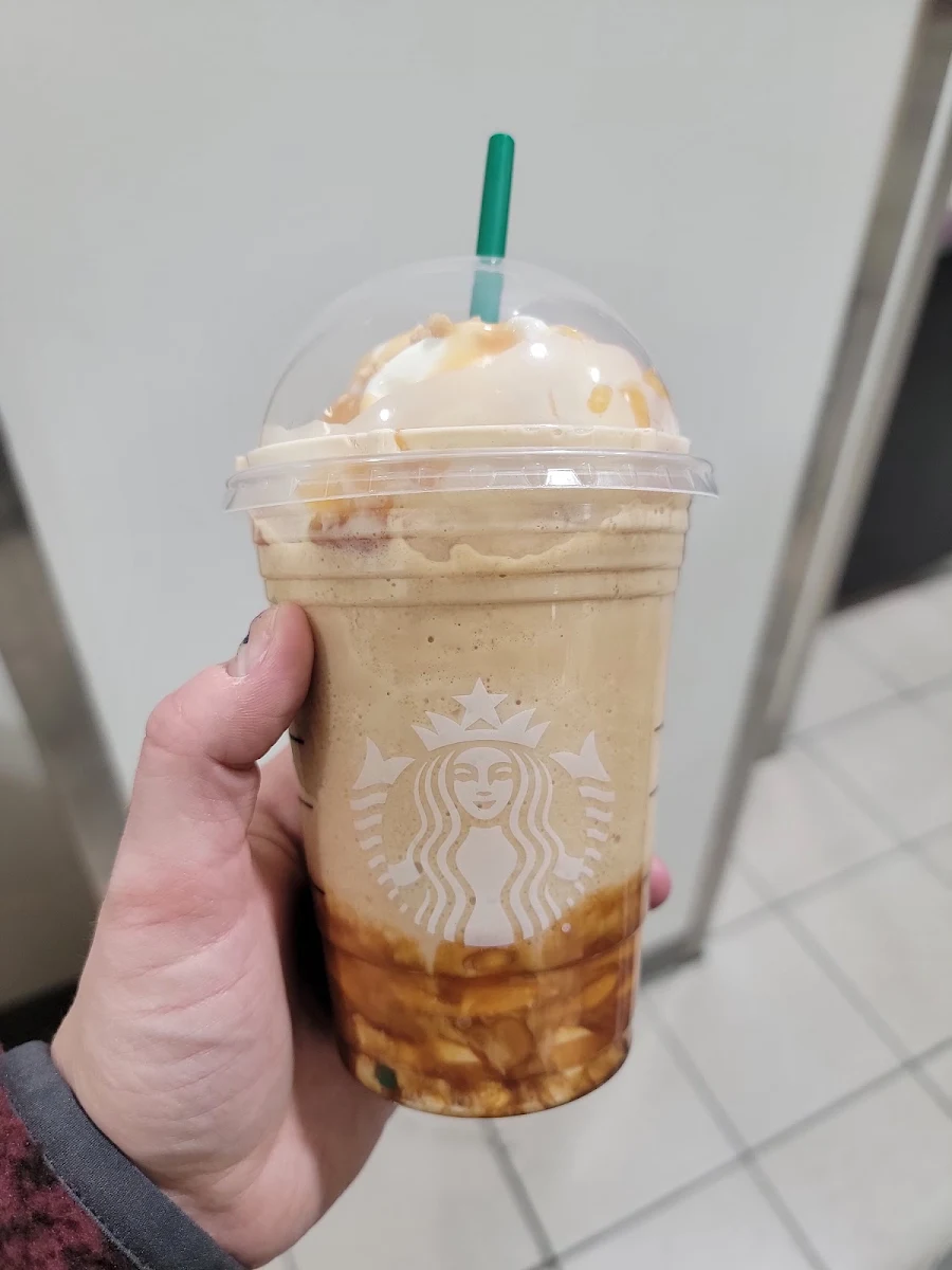 Caramel Crunch Frappuccino