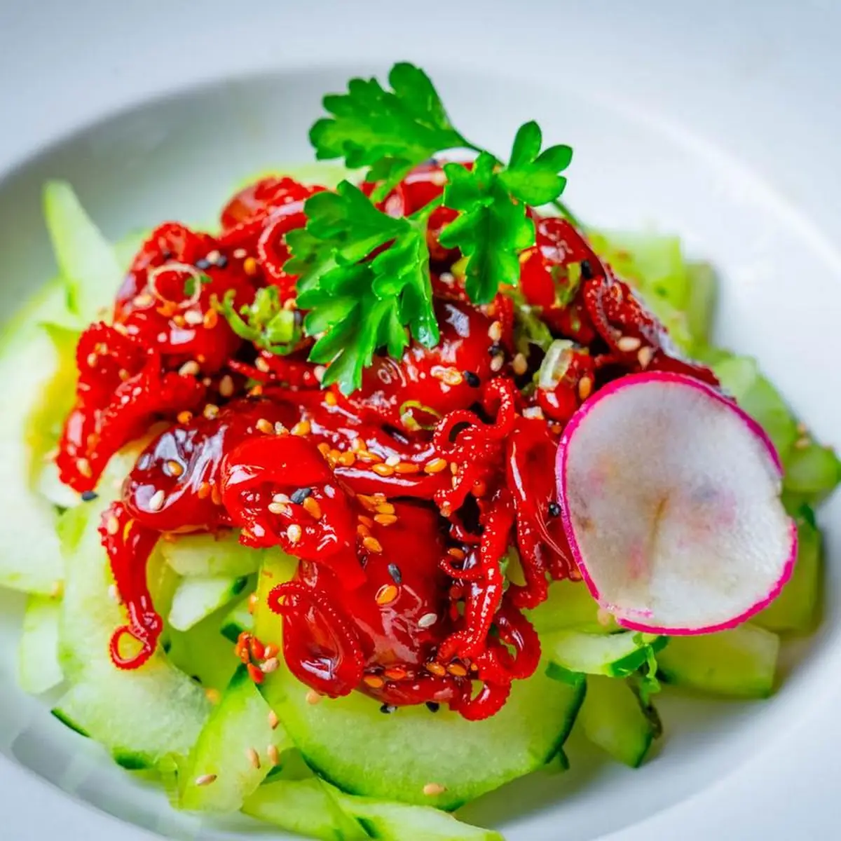 Krab & Cucumber Salad