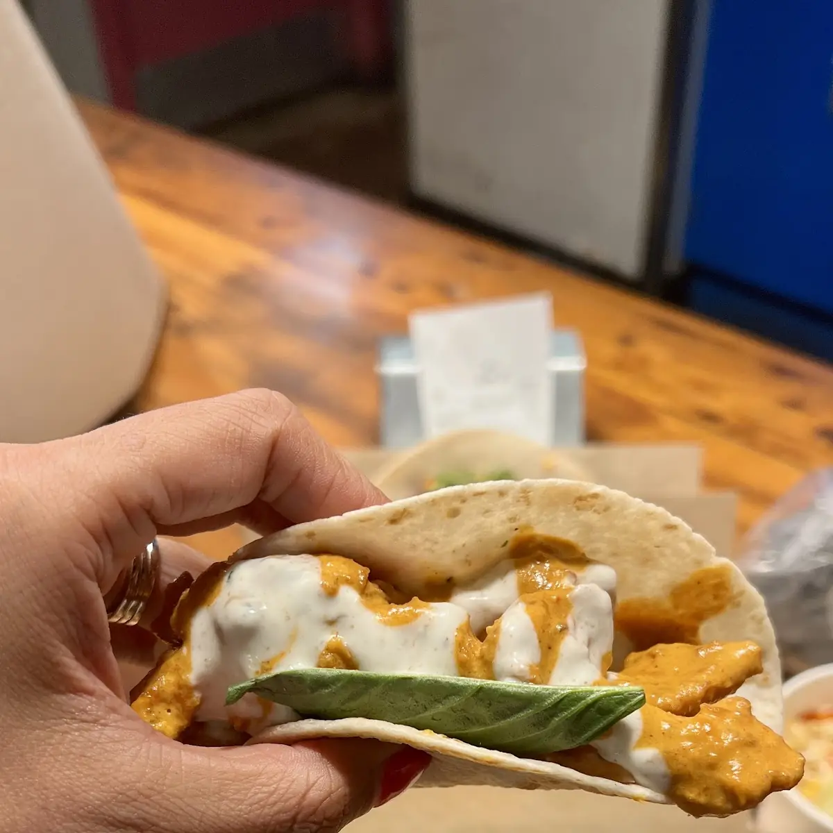 Spicy Chicken Tikka Tacos
