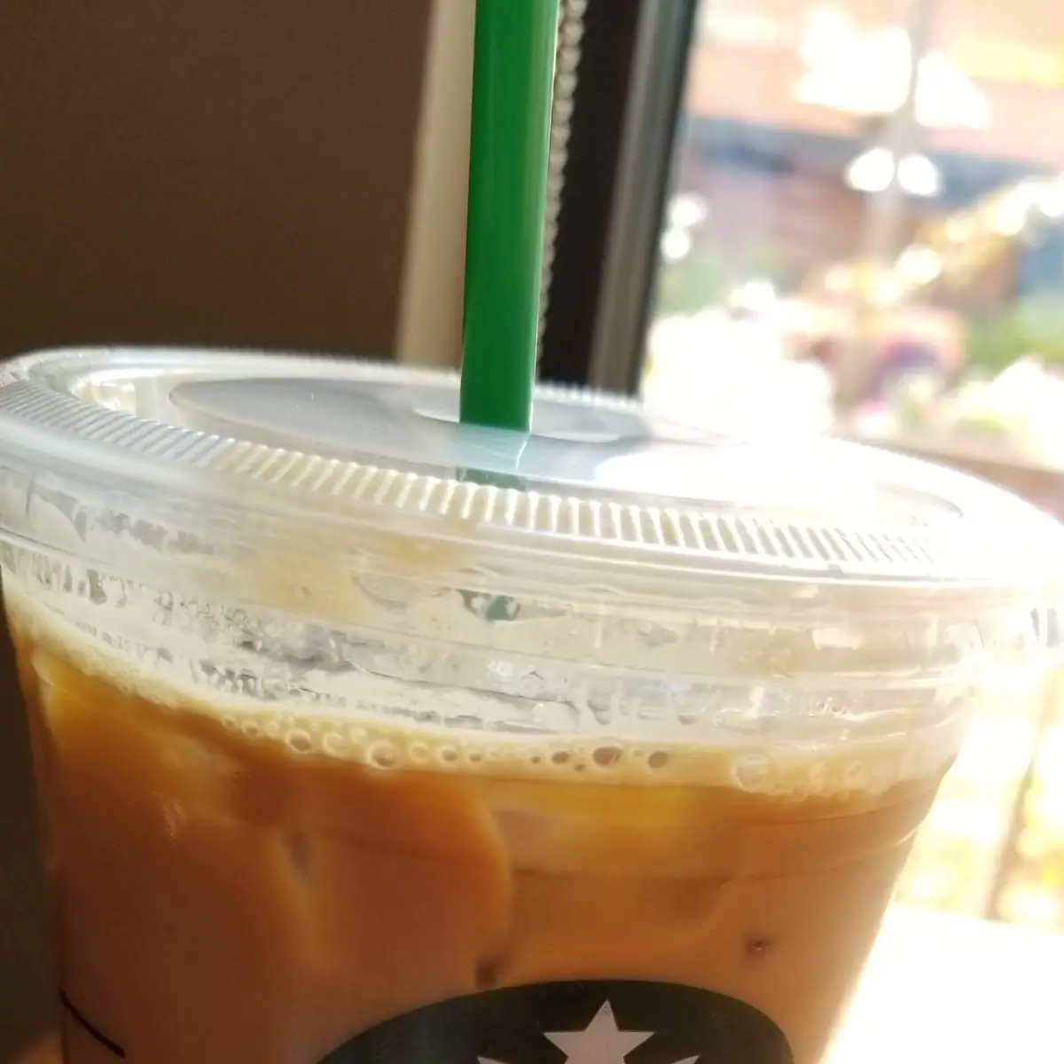 Iced Starbucks Blonde Vanilla Latte