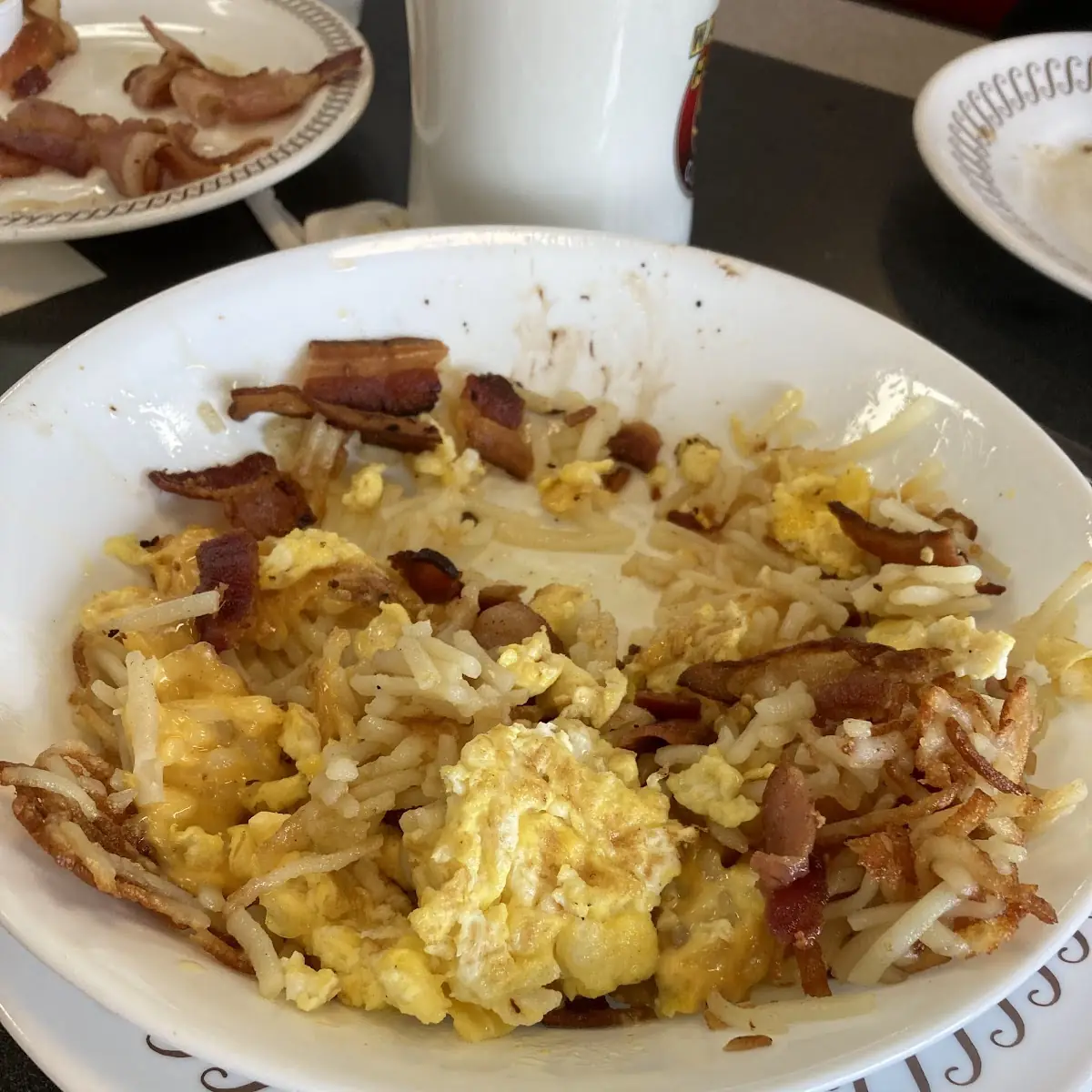 Bacon Egg and Cheese Hashbrown