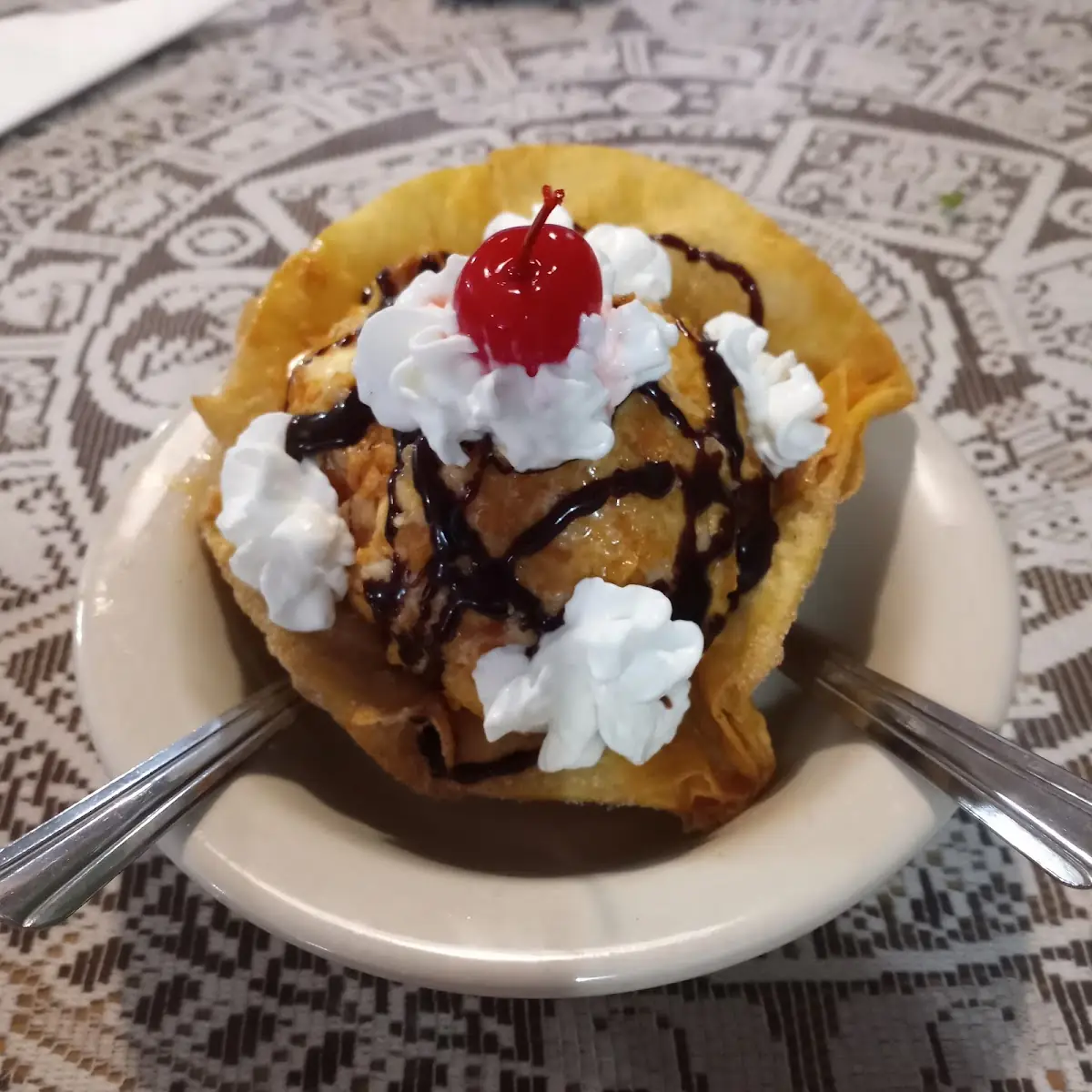 Mexican Fried Ice Cream