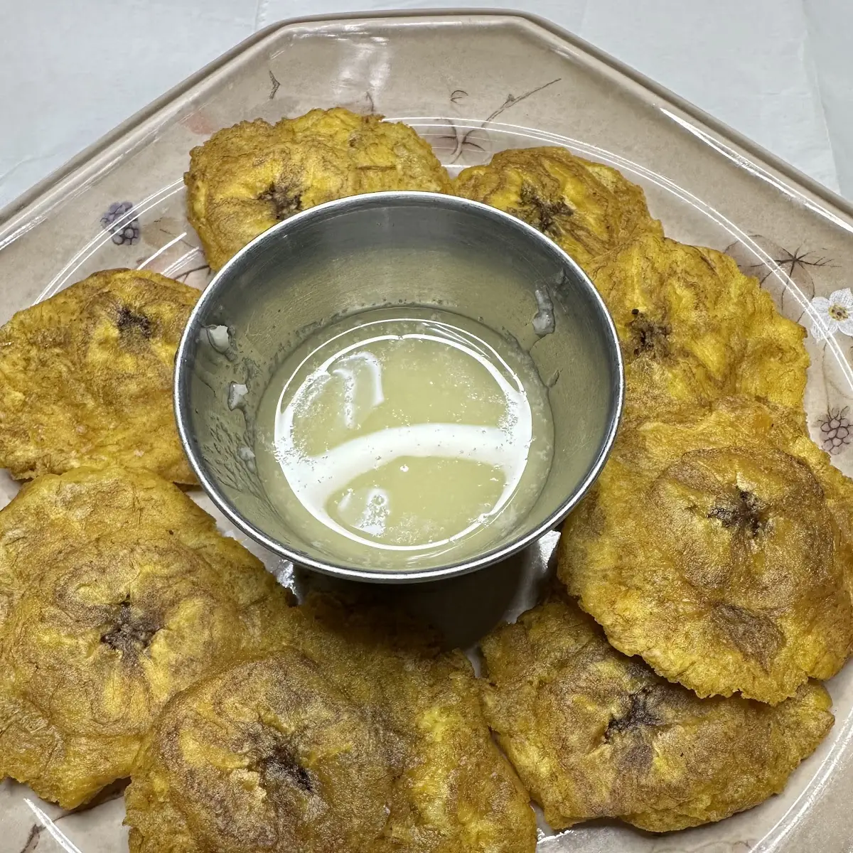 Fried Green Plantains Tostones