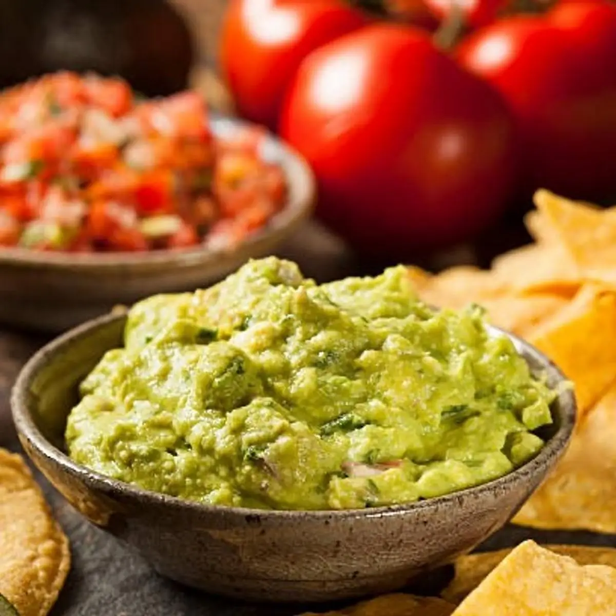 Salsa and House Made Guacamole with Fresh Chips