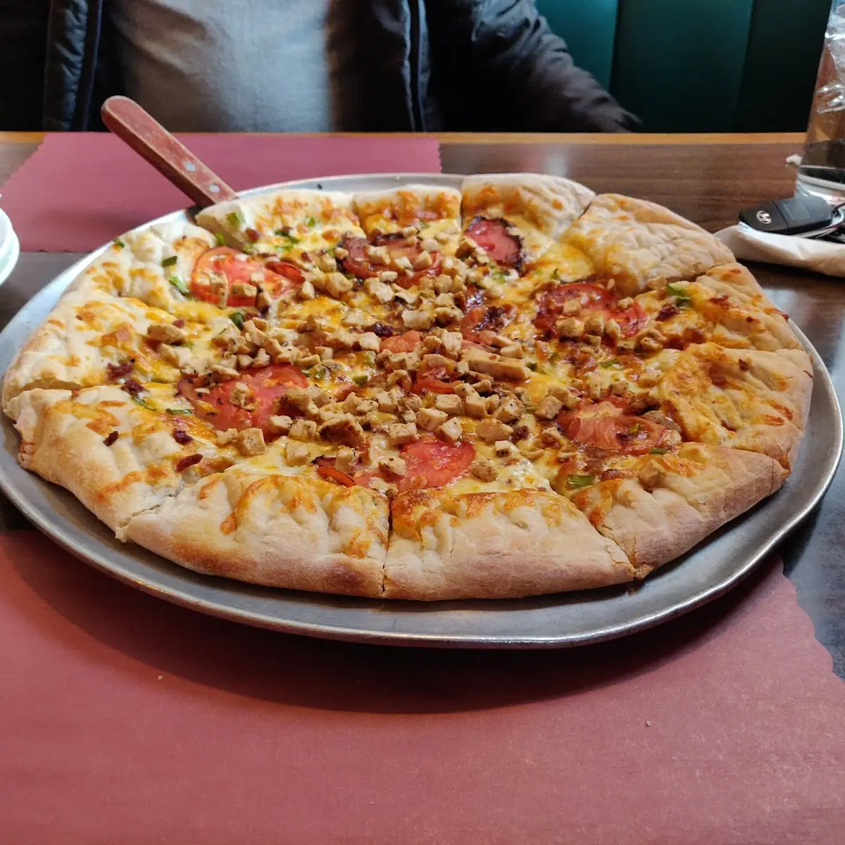 Chicken Bacon Ranch Pizza