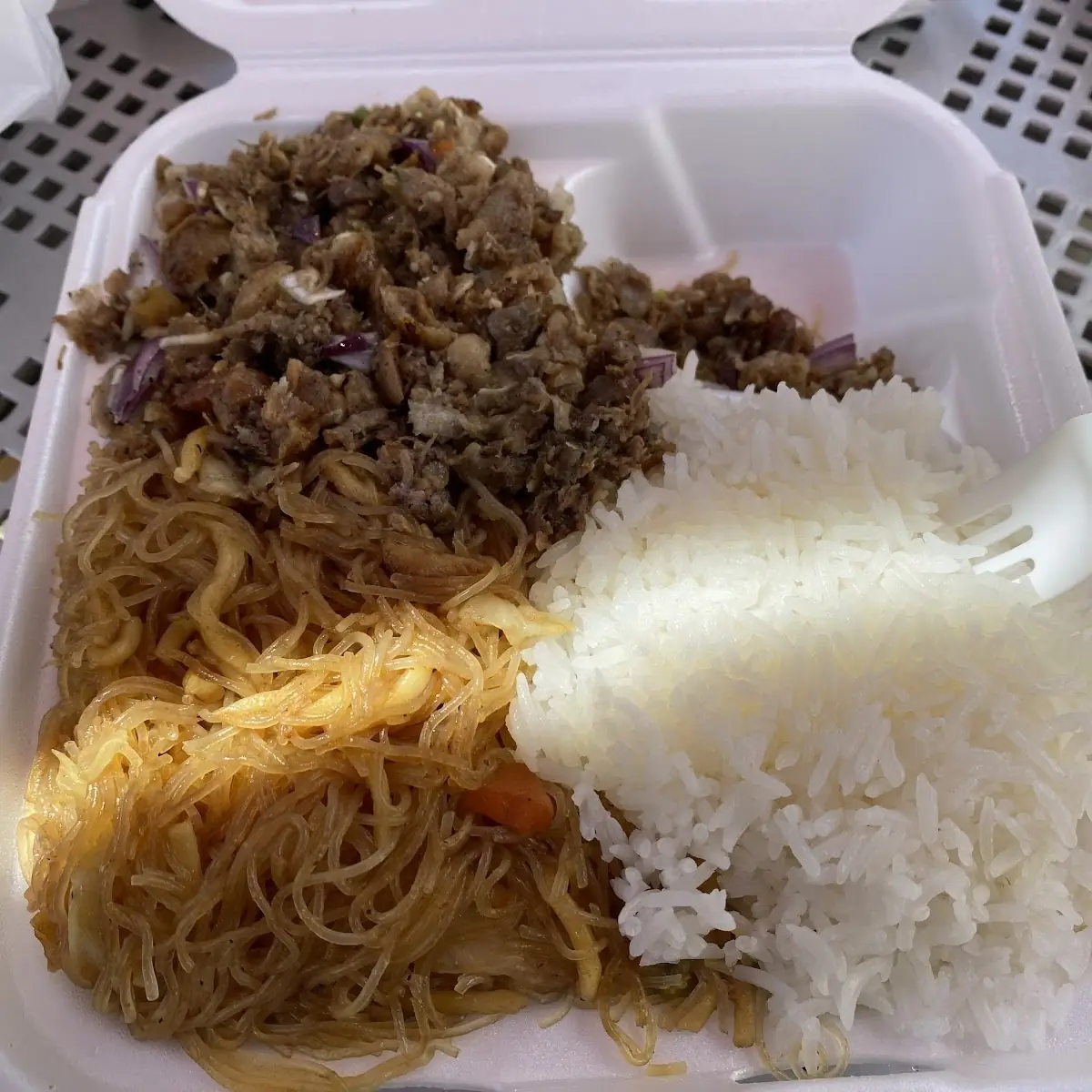 Chicken Adobo & Bistek & Pancit & Rice