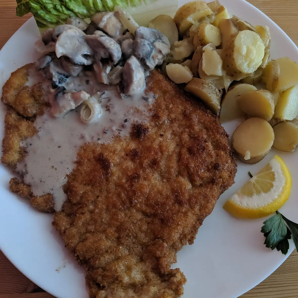 Schnitzel Viennese style