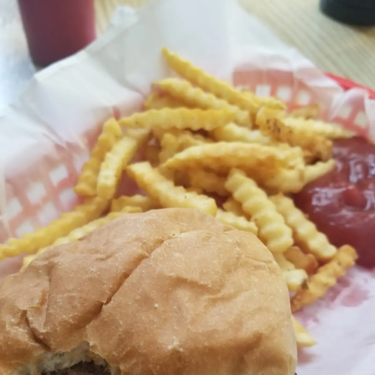 Cheeseburger and Fries