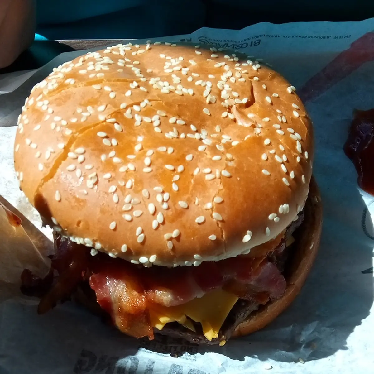 BBQ Bacon Whopper Jr