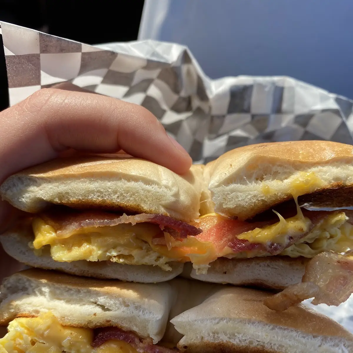 Classic Breakfast Sandwich with Bacon