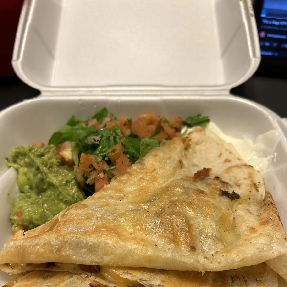 Meat Quesadilla Happy Hour