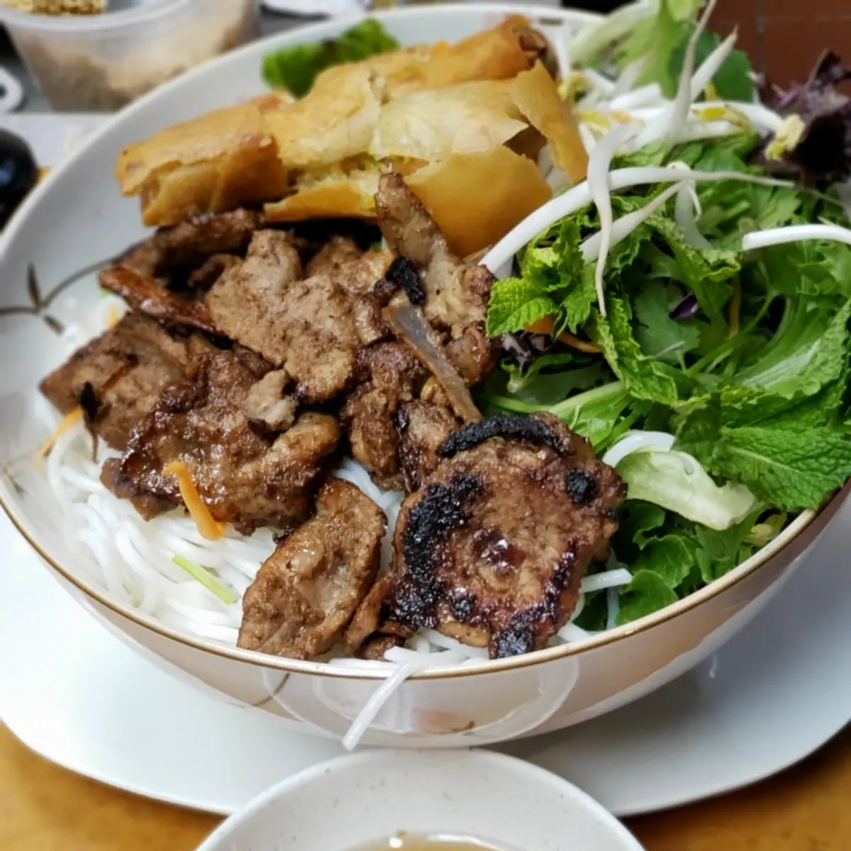 Vietamese Bun Thit Nuong