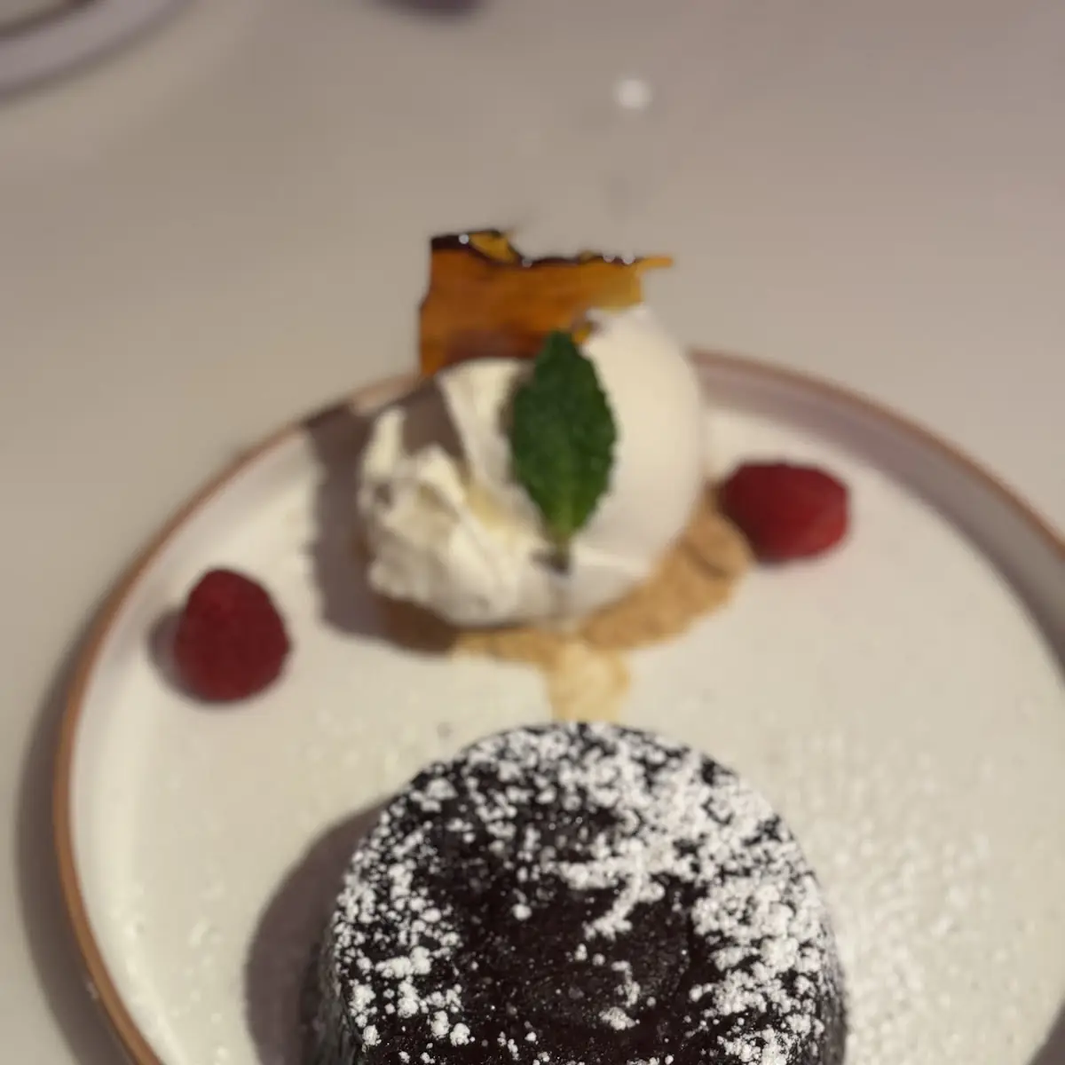 Molten Chocolate Cake