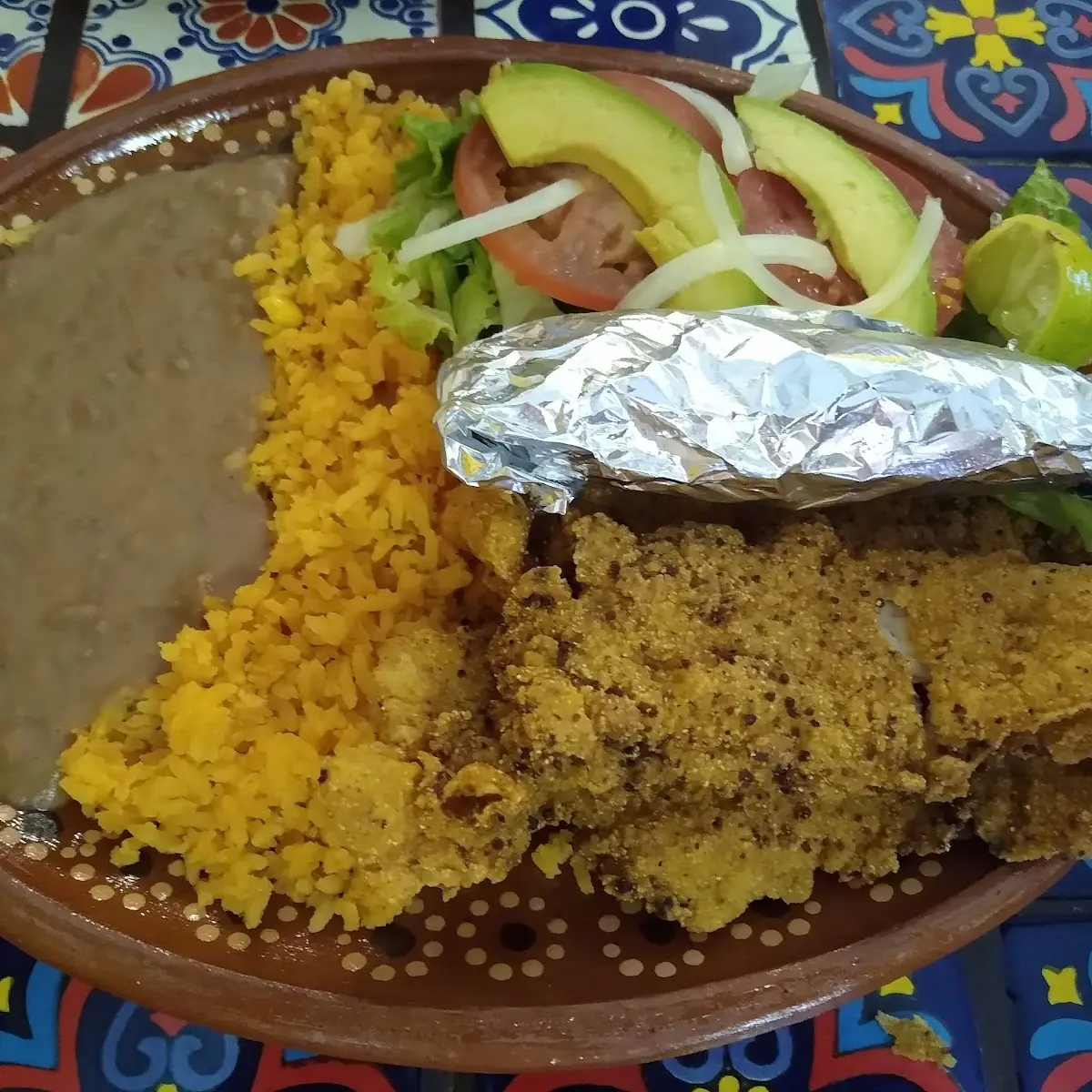 Fried Fish Plate
