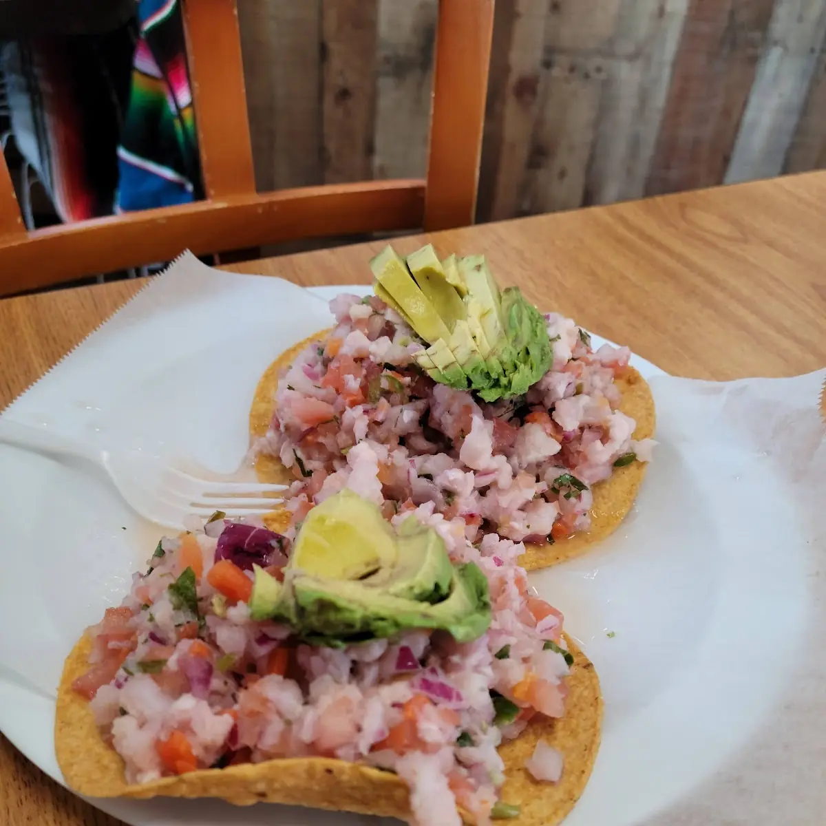 Ceviche Tostada