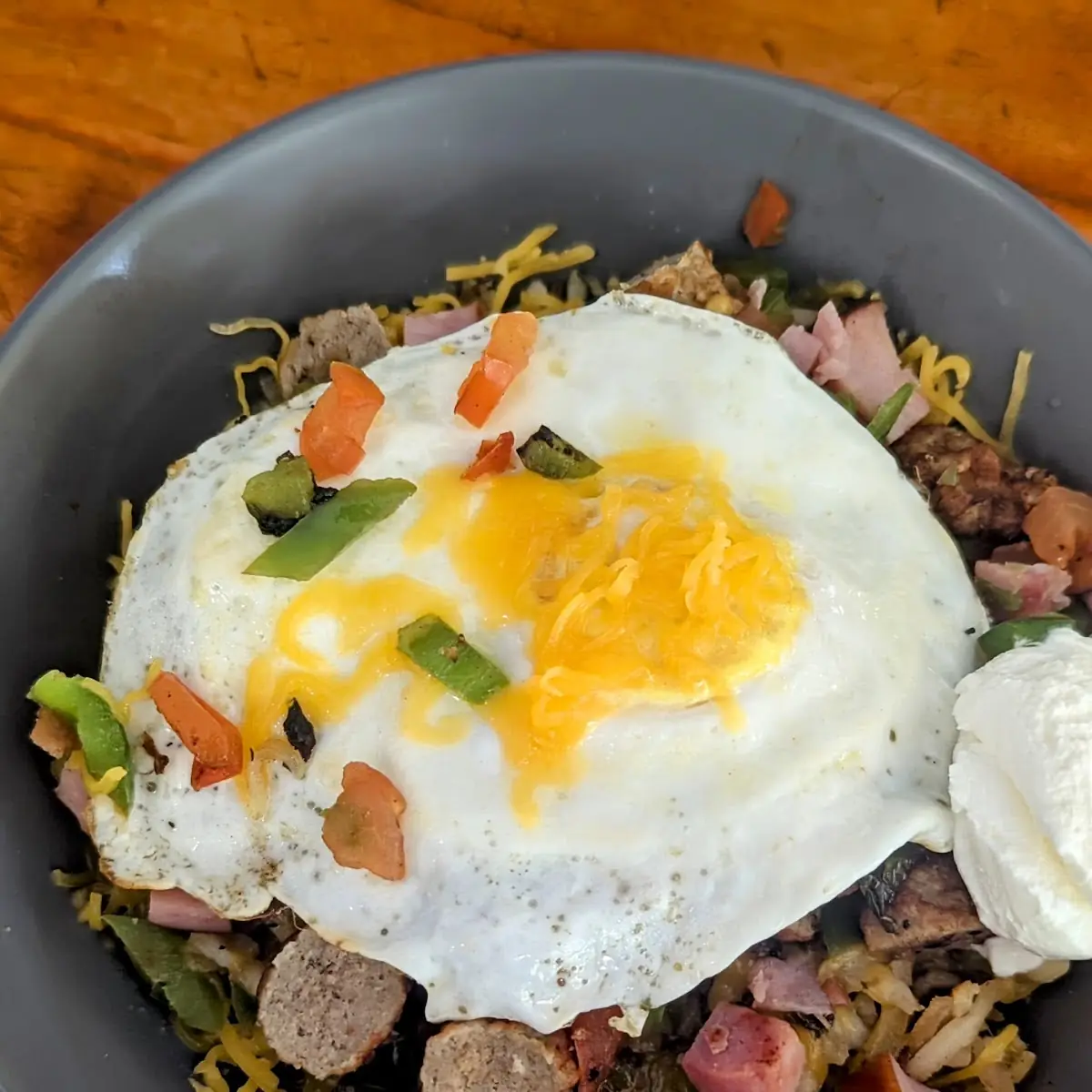 Corned Beef Hash and Eggs