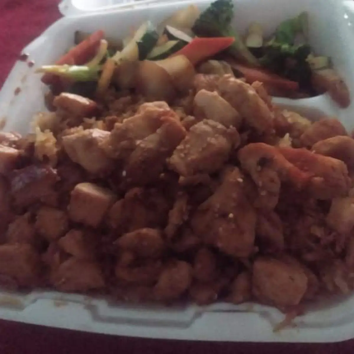 Chicken Fried Rice and Veggies