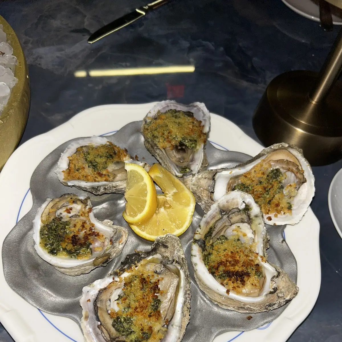 Oysters Rockefeller