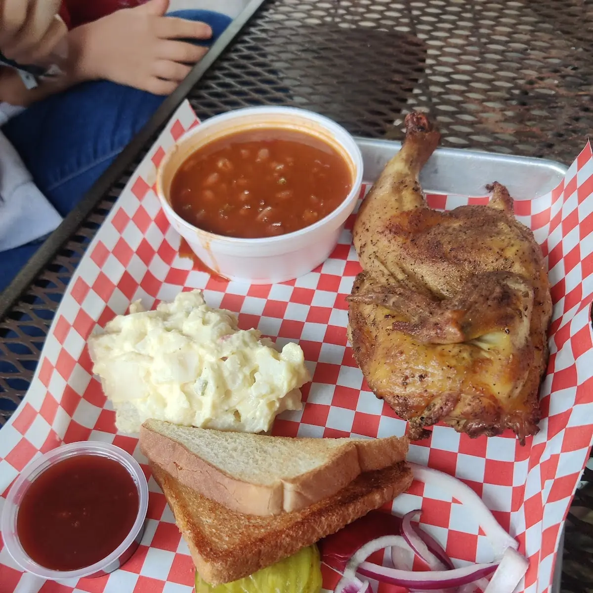 BBQ Chicken Plate