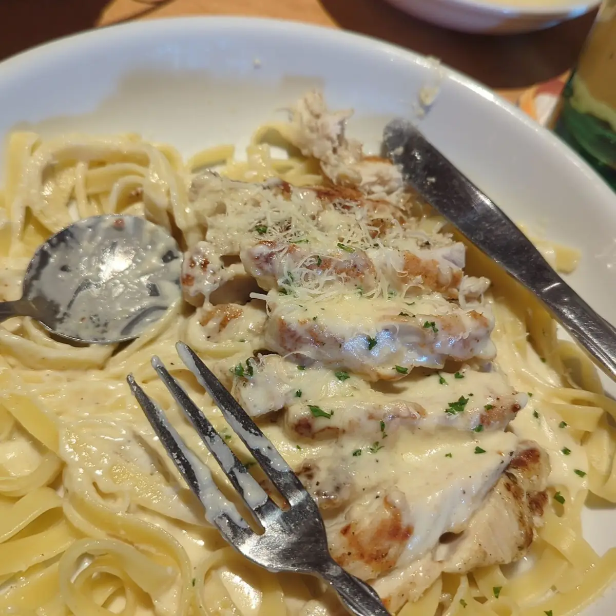 Steak Gorgonzola Alfredo