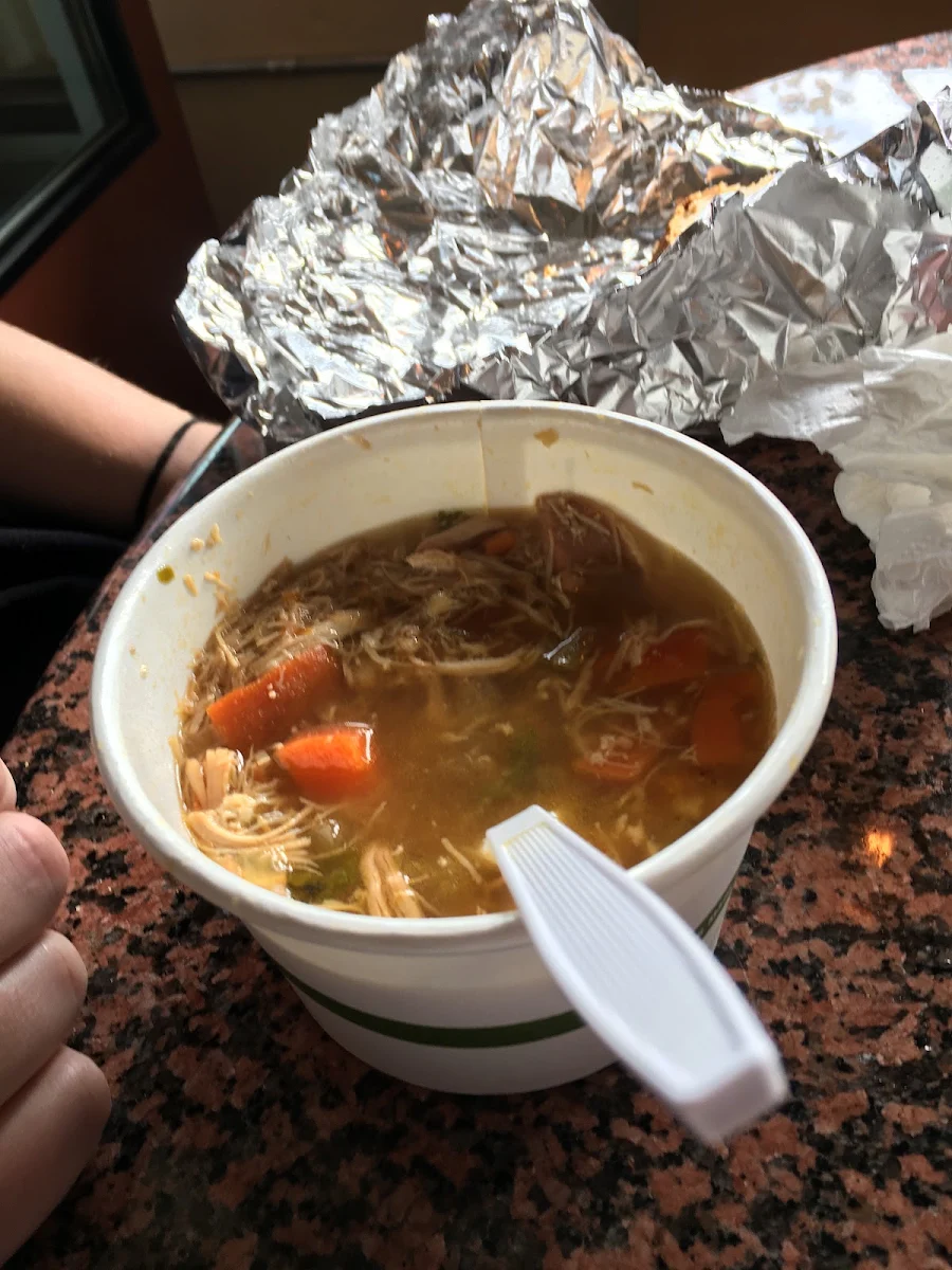 Chicken Ginger Cilantro Soup Special