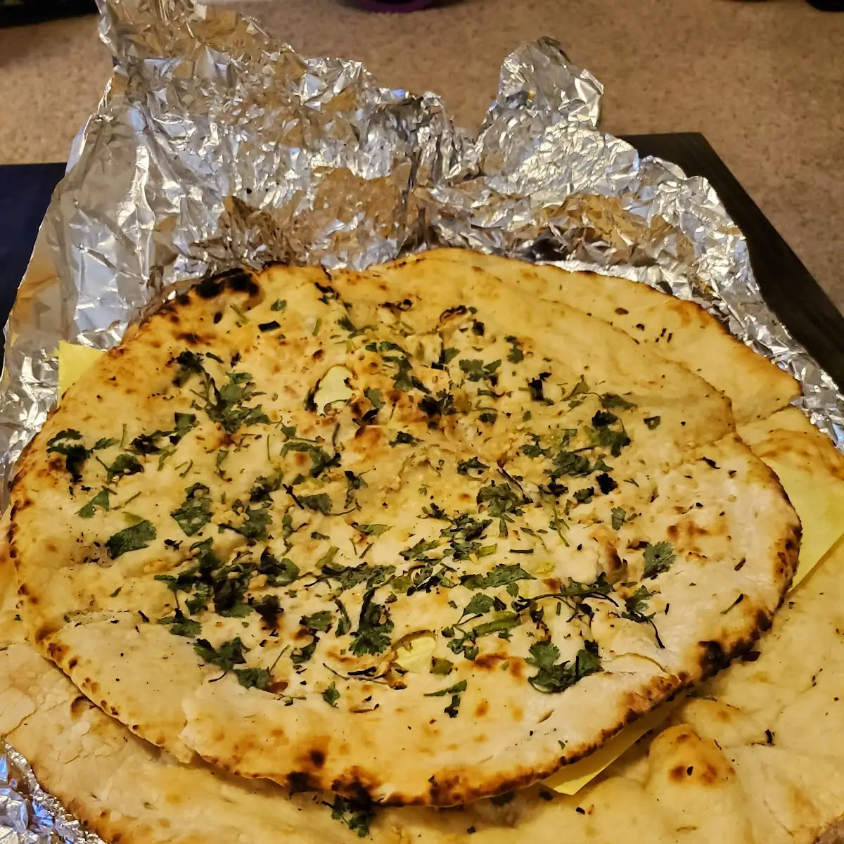 Garlic Naan