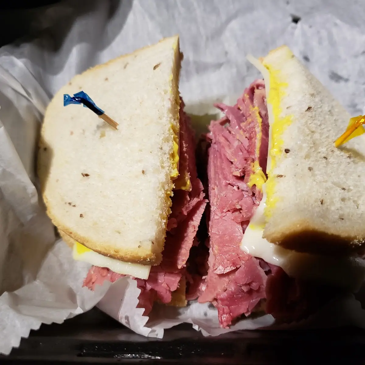 Breakfast Sandwich Corned Beef