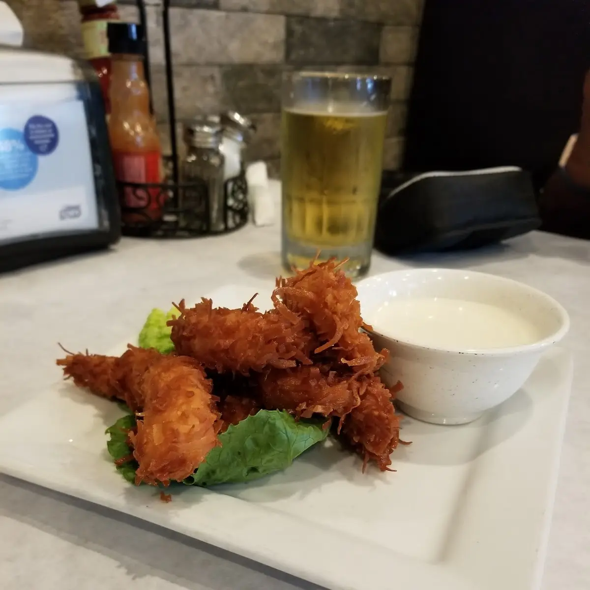 Coconut Shrimp with Coconut Sauce