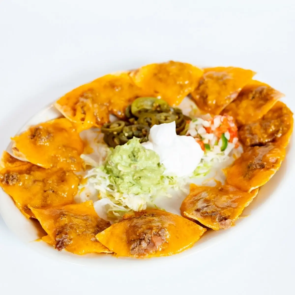 Bean & Cheese Nachos