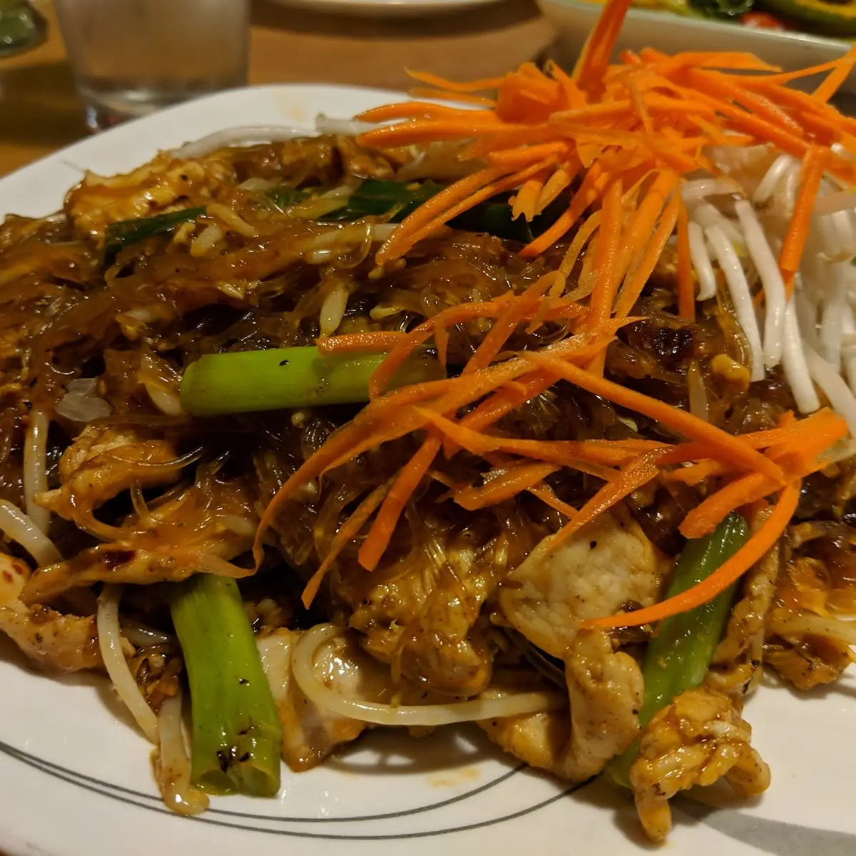 Chicken Pad Thai Extra Extra Extra Hot