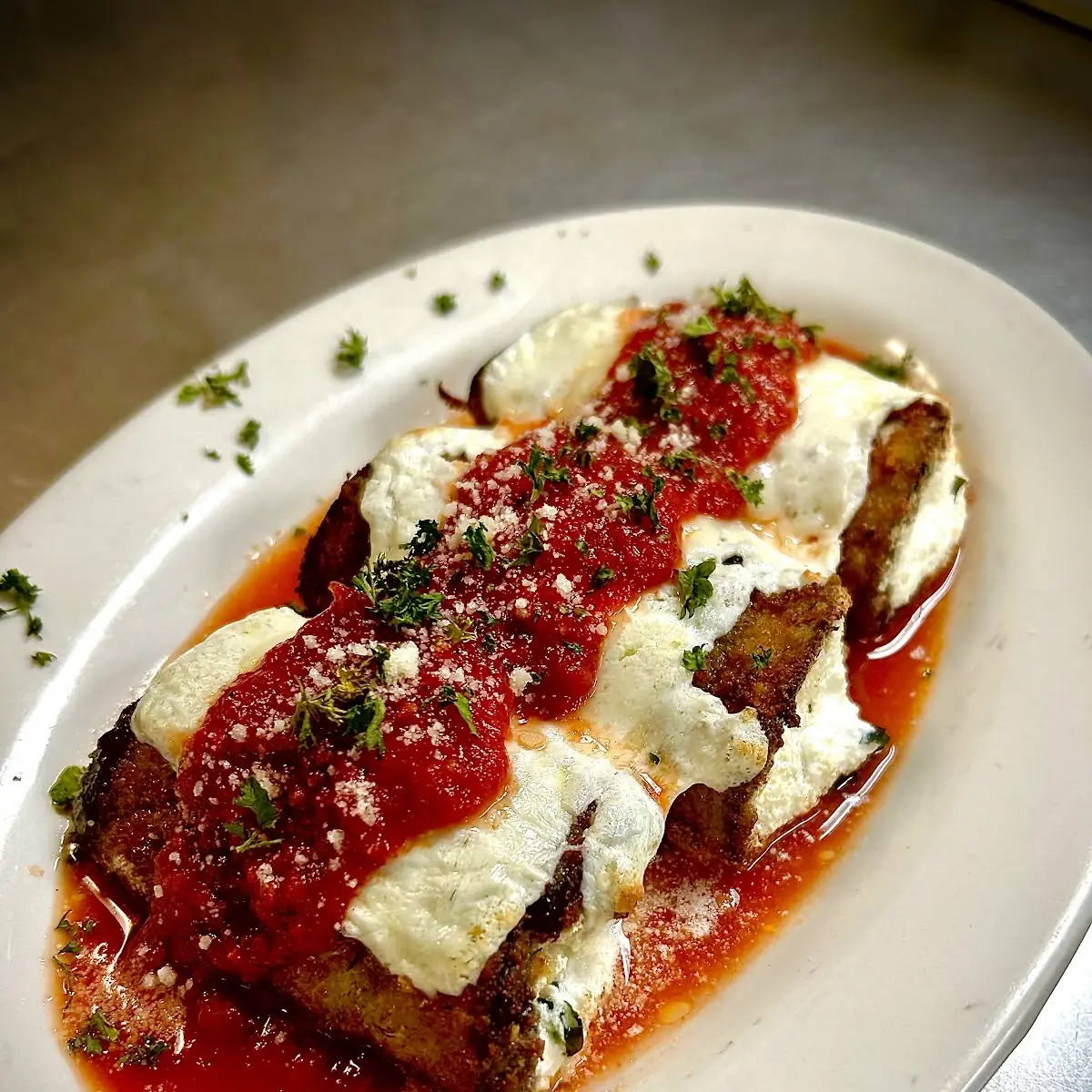 Baked Eggplant Rollatini