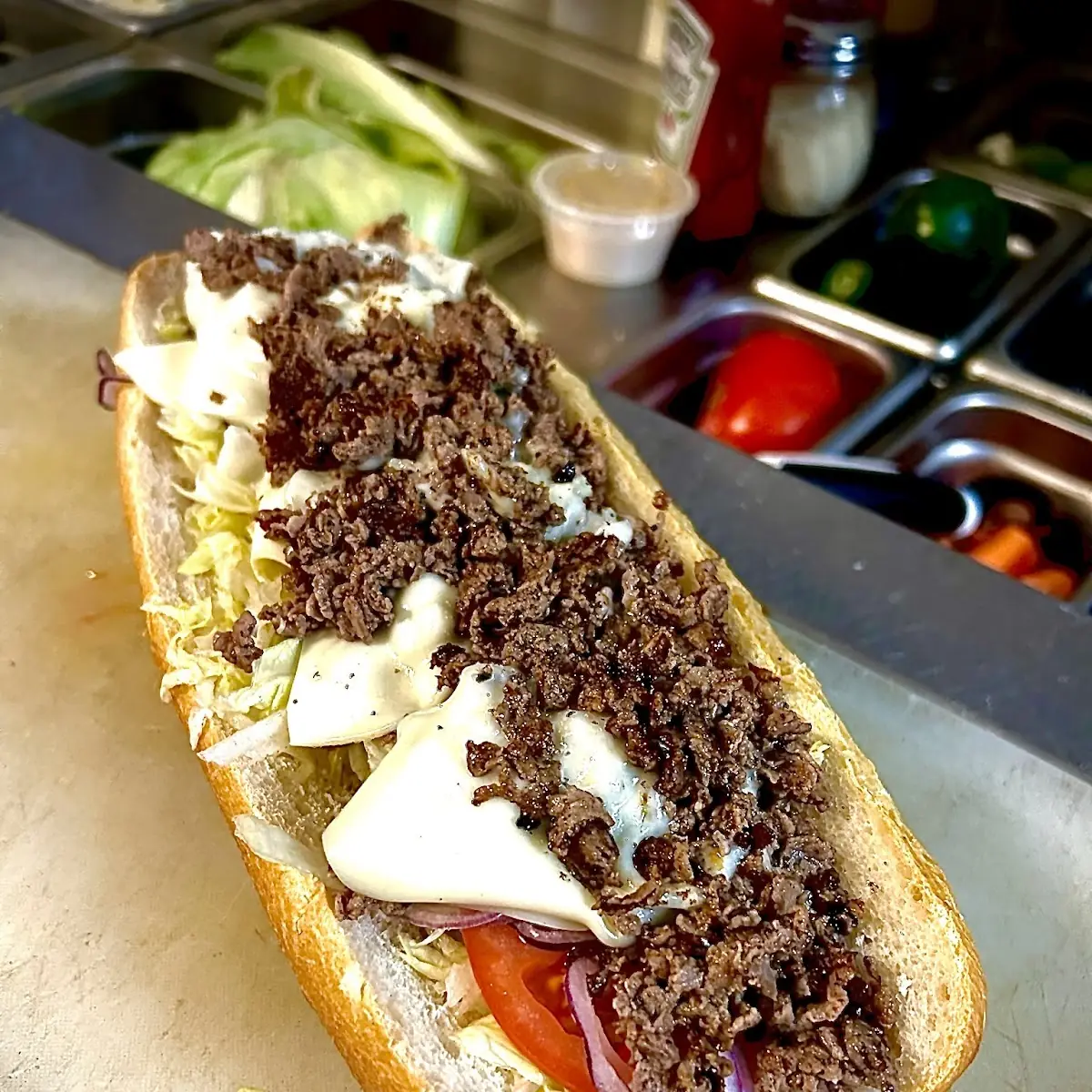 New York Chop Cheese Sub