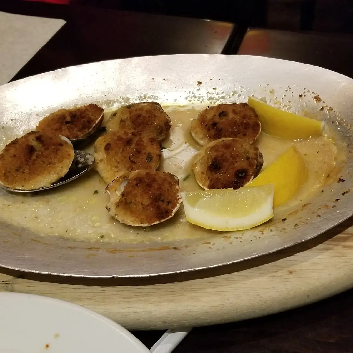 Baked Clams Oreganata