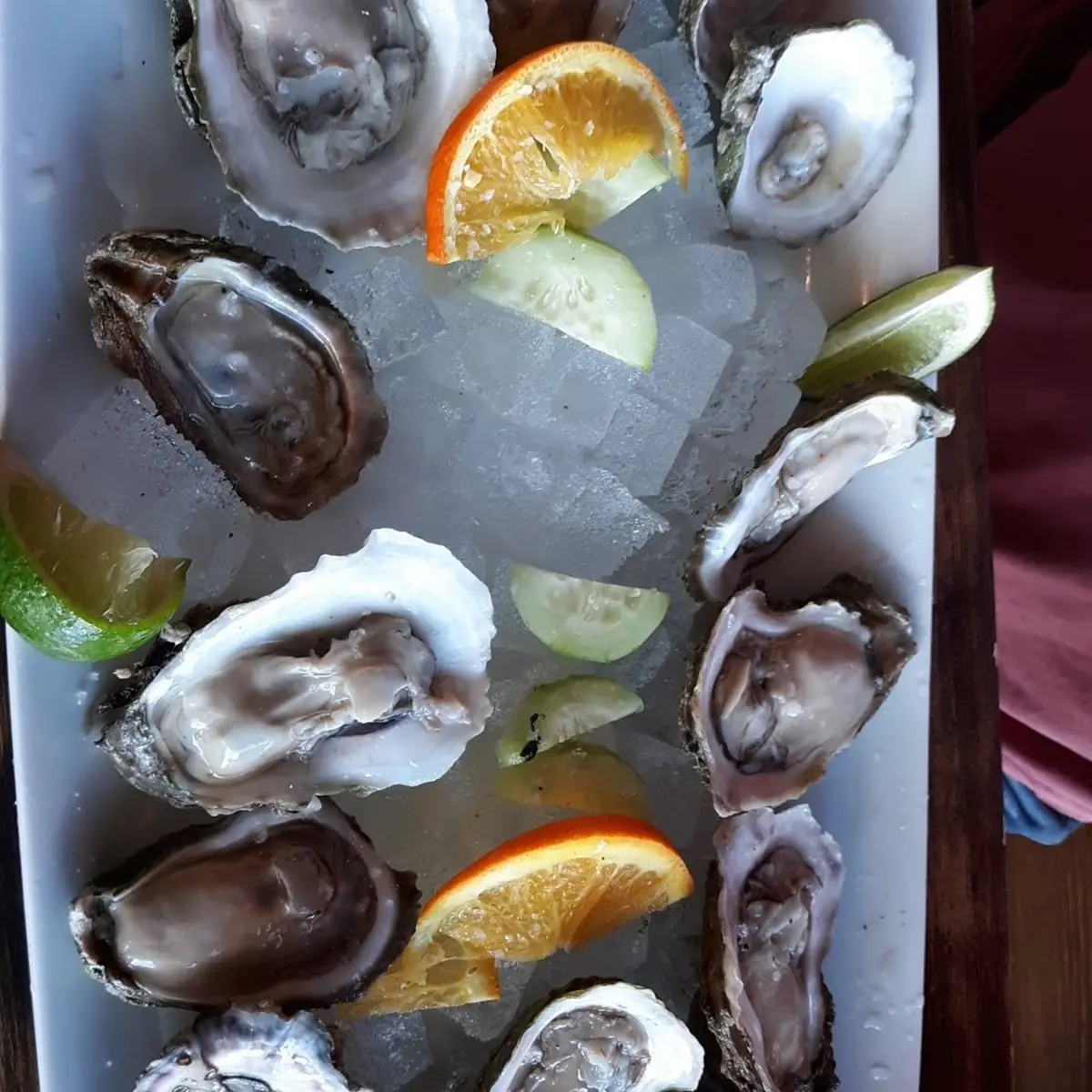 Raw Oysters on the Half Shell