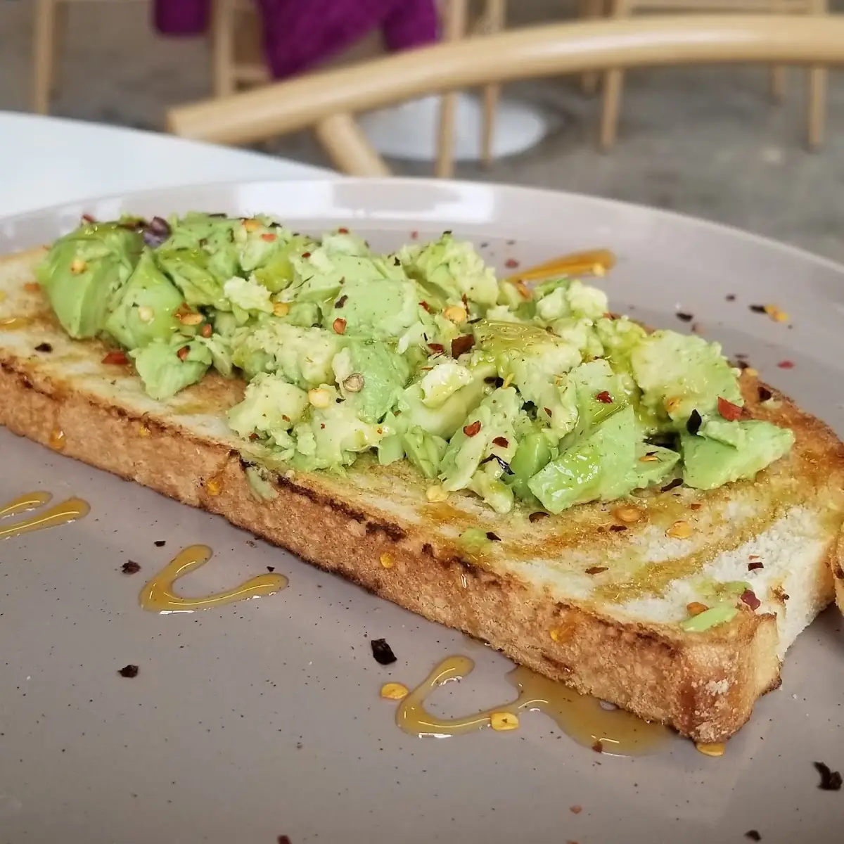 Hot Honey Avocado Toast