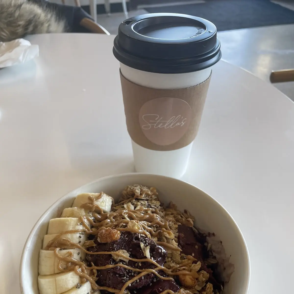 Peanut Butter Banana Acai Bowl