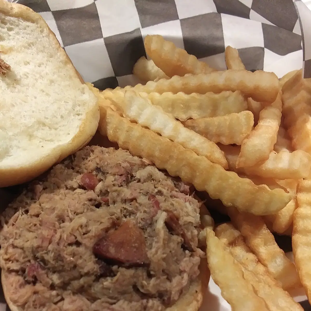BBQ Pork with French Fries