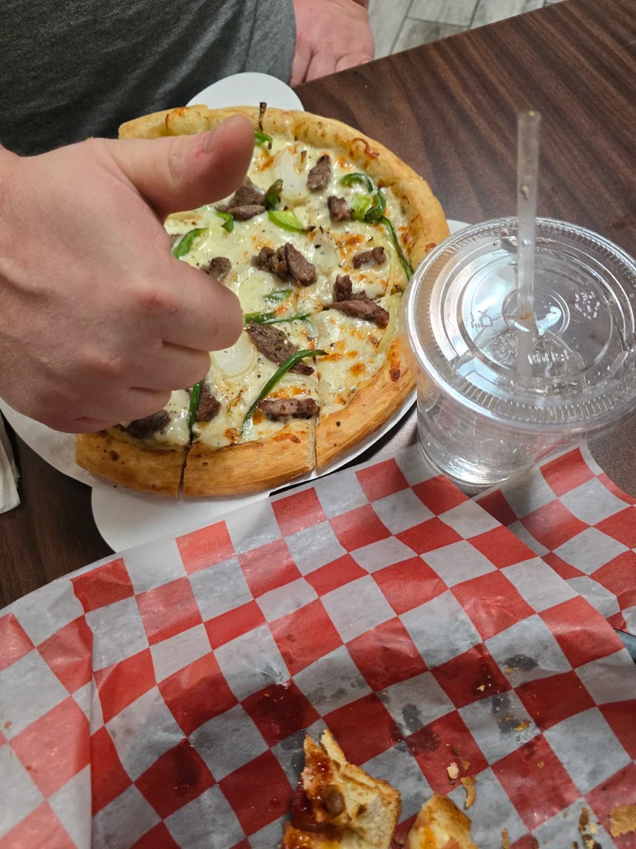 Philly Cheesesteak Pizza