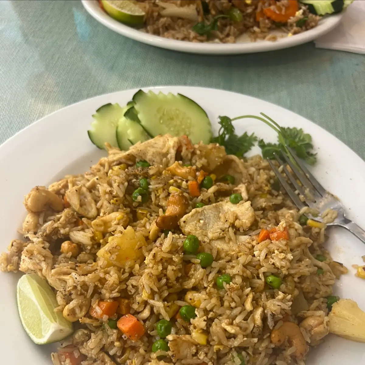 Pineapple Fried Rice with Chicken