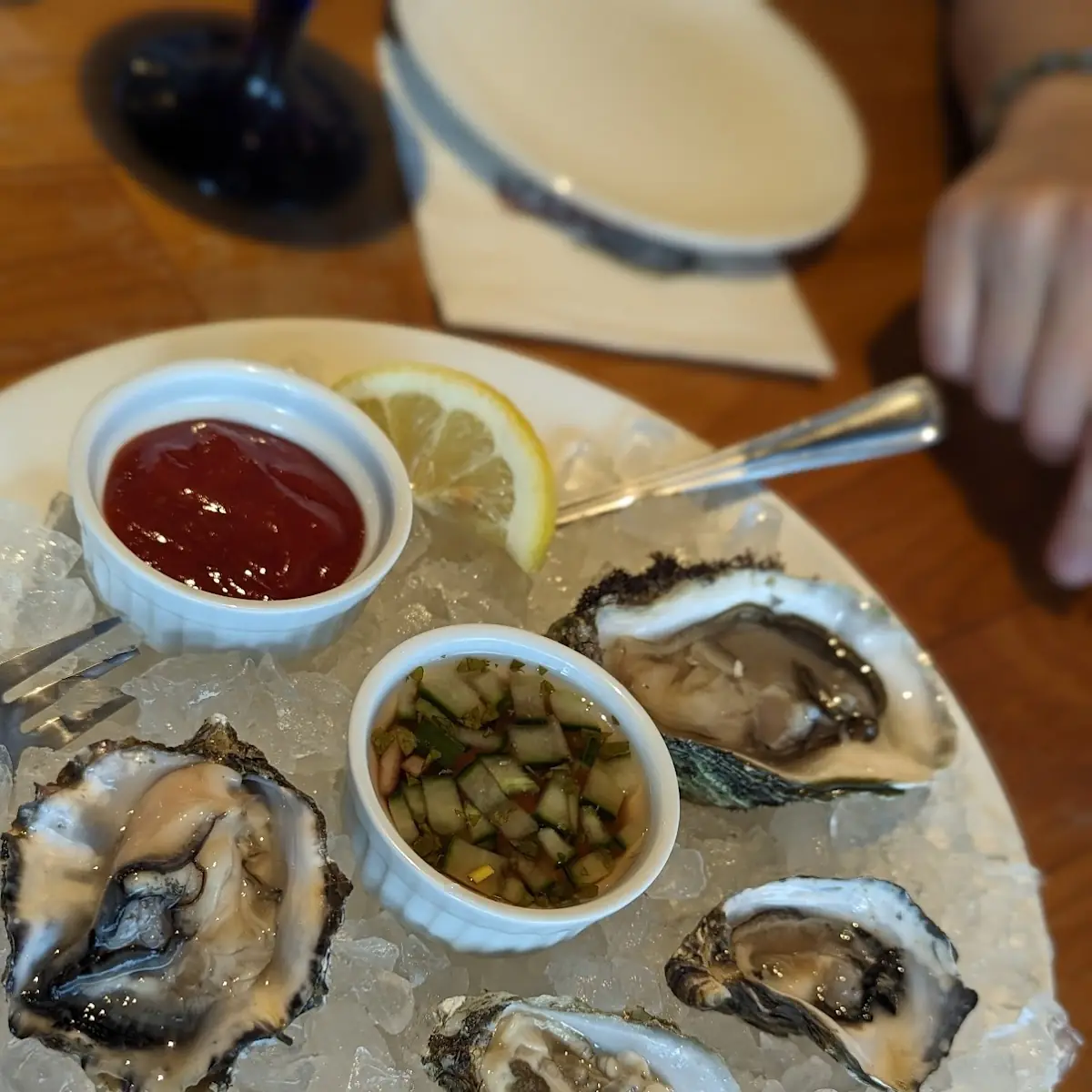 Oysters on the Half Shell